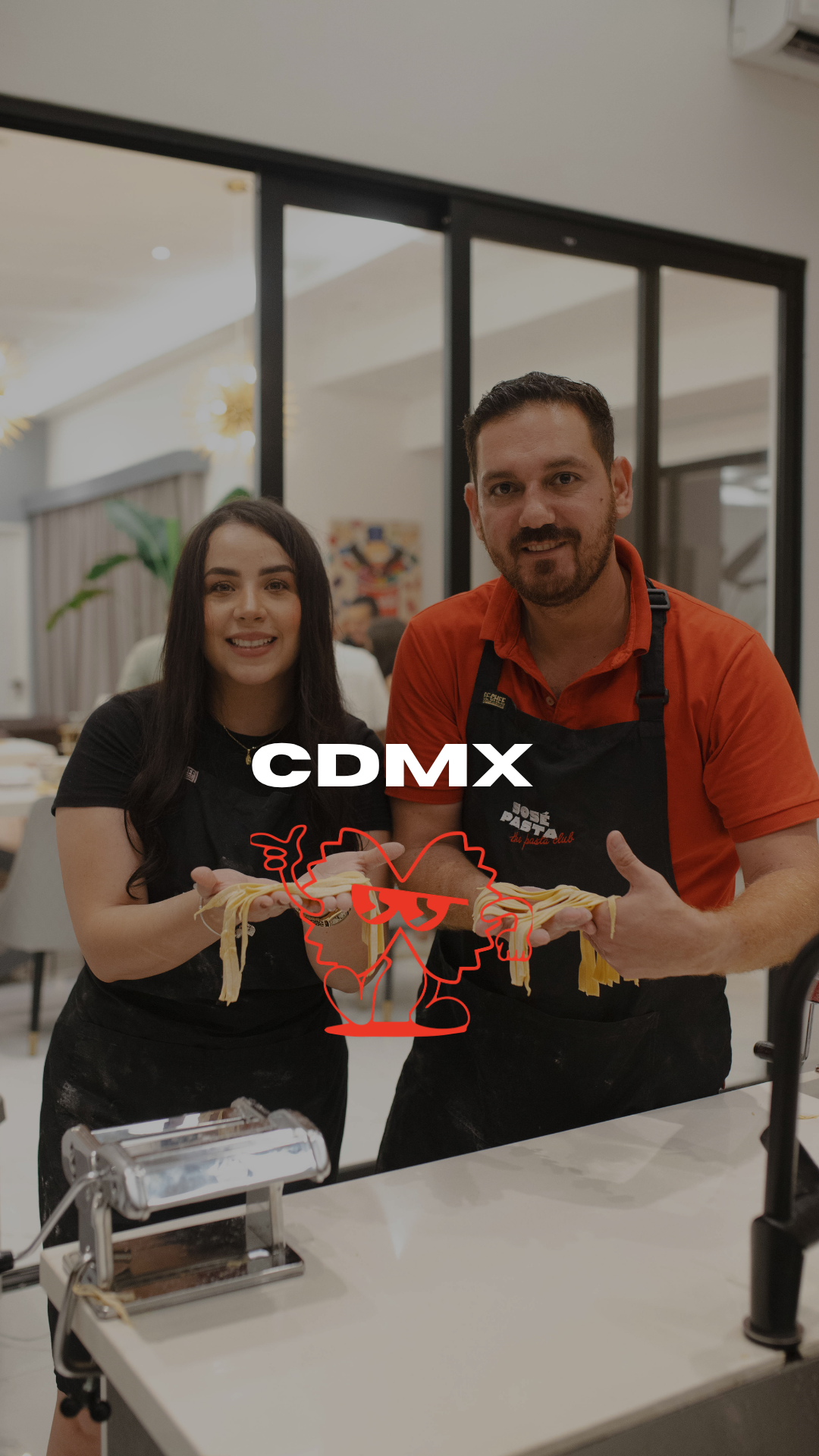 Taller  de pasta italiana en CDMX🍝🍷