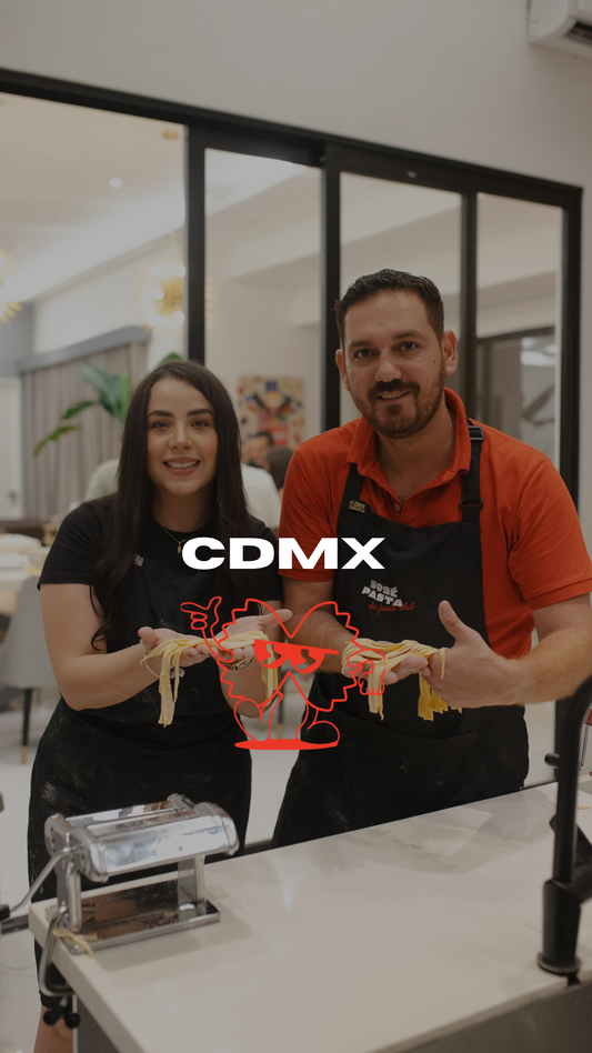 Taller  de pasta italiana en CDMX🍝🍷