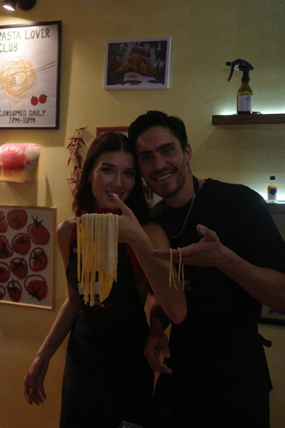 Clase de pasta italiana + Cena en CDMX🍝🍷