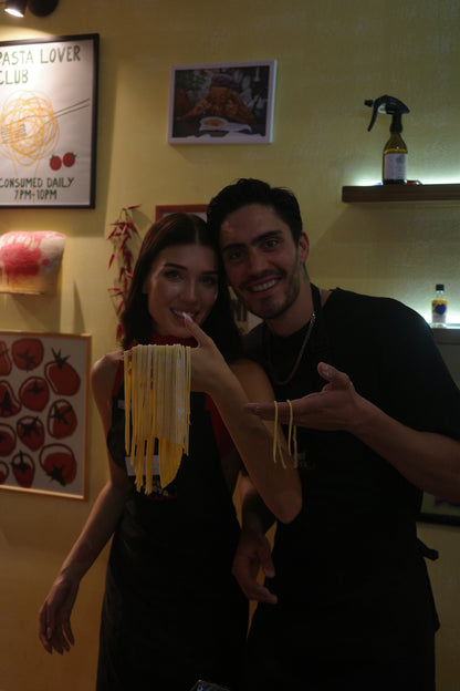 Clase de pasta Italiana+ Cena en GDL 🍷🍝