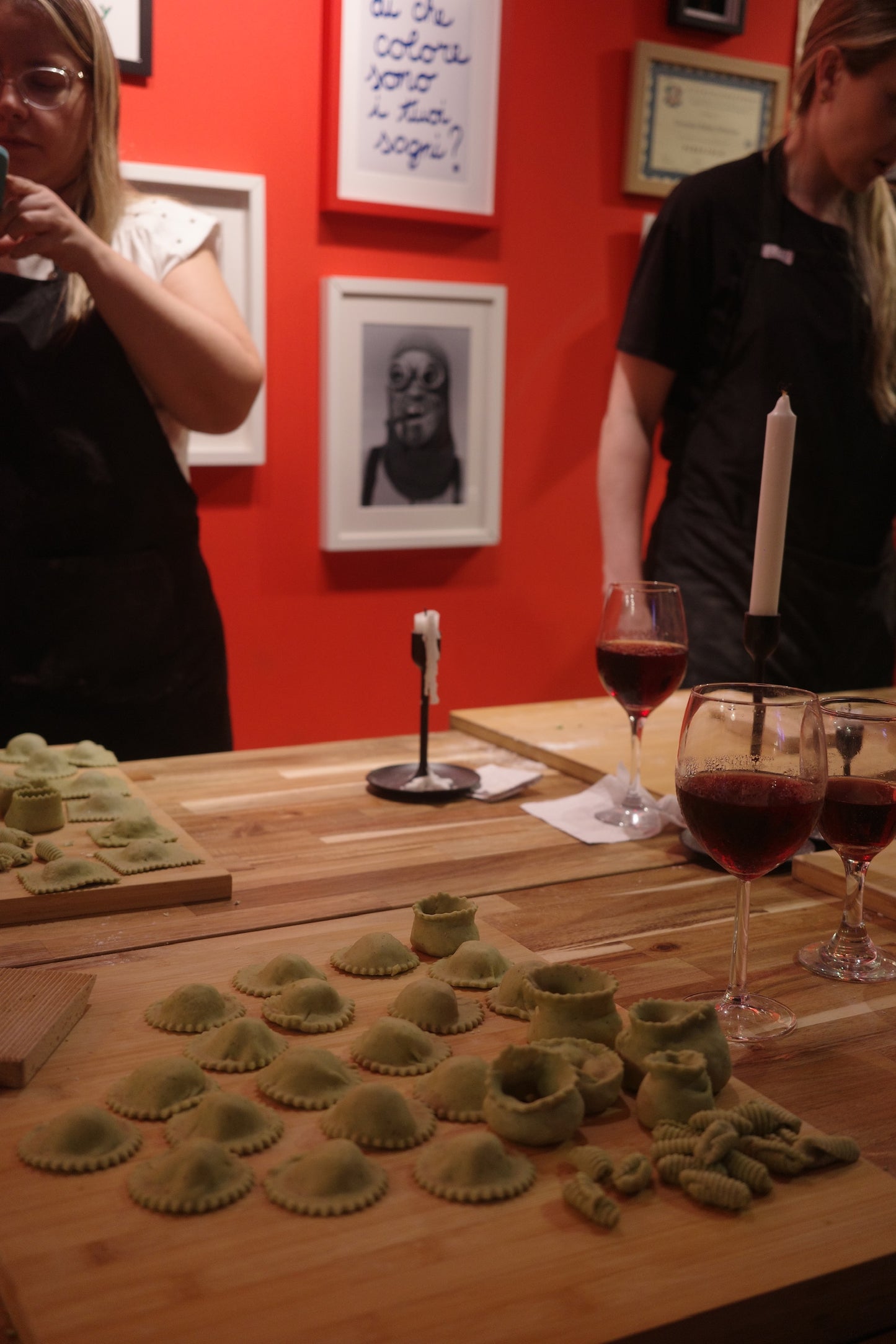 Clase de pasta Italiana+ Cena en GDL 🍷🍝